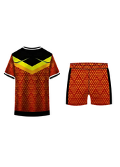 Next print Personalized Sports T-Shirt and Shorts Set – Stylish Geometric Athletic Wear India