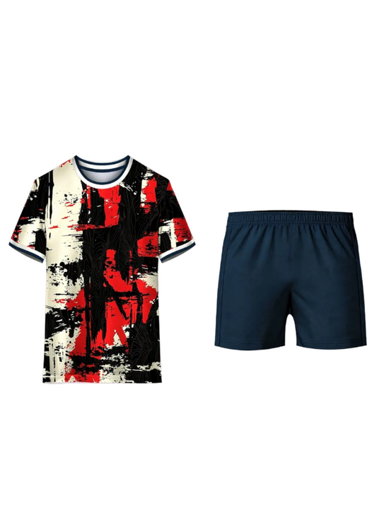 Custom sports jersey with shorts set – personalized team uniform India | NextPrint
