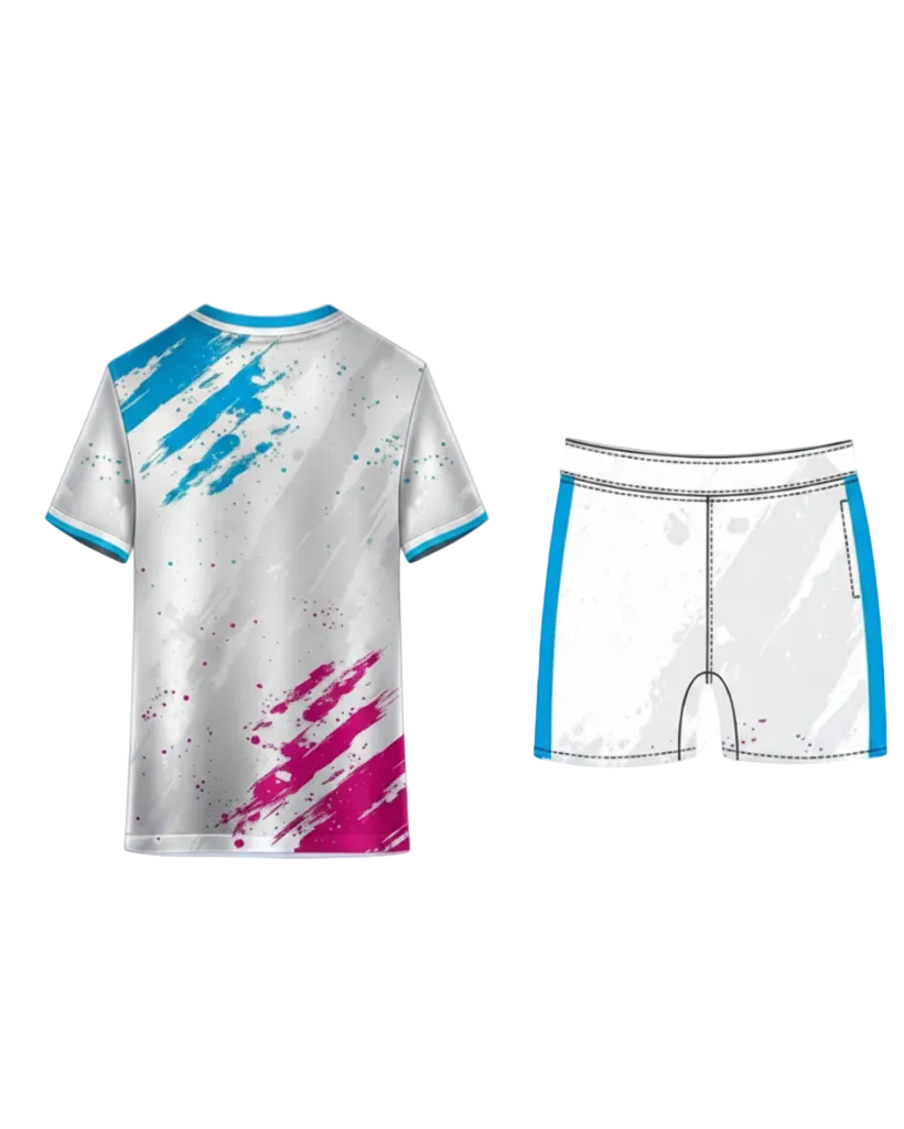 Next print Custom Football Jersey with Shorts – Sublimation Sports Uniform India