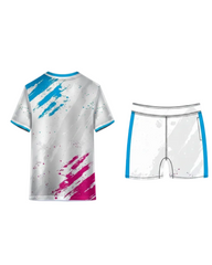 Next print Custom Football Jersey with Shorts – Sublimation Sports Uniform India
