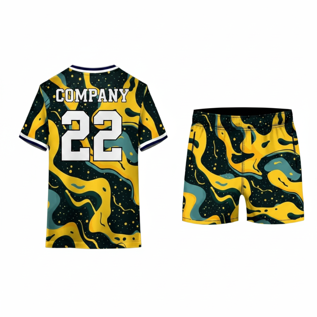 Next print Custom Football Jersey with Shorts – Sublimation Printed Team Kit with Logo India