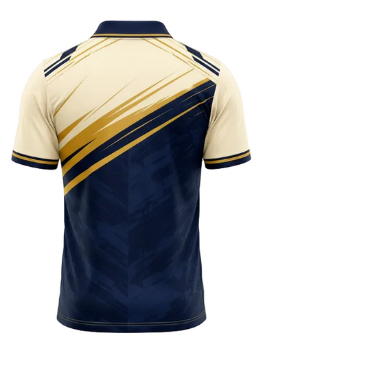 Next print Custom Gold Cricket Jersey with Name & Number | Premium Sublimation Sports T-Shirt India – NextPrint