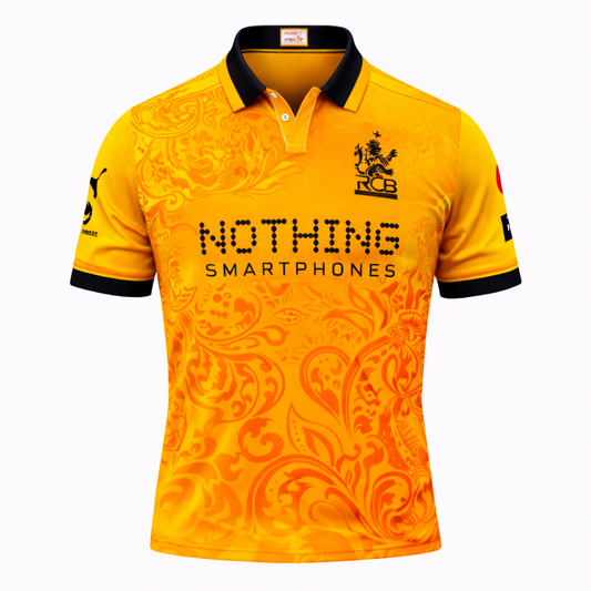 next print Custom Black Gold Sublimation Jersey – Personalized Esports & Cricket Team Wear | NextPrint India