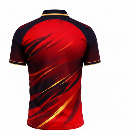 Next print Custom Blue Orange Sports Jersey – Personalized Name & Number Print | NextPrint India