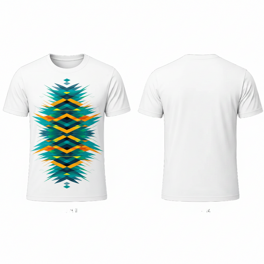Custom White Black Geometric Edge Esports Jersey front view