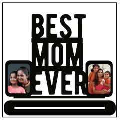 Customised Best Mom Ever Double Image Stand Frame - Next Print