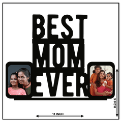 Customised Best Mom Ever Double Image Stand Frame - Next Print