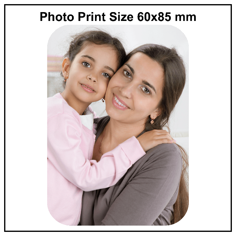 Customised Happy Birthday Mom Double Image Stand Frame - Next Print