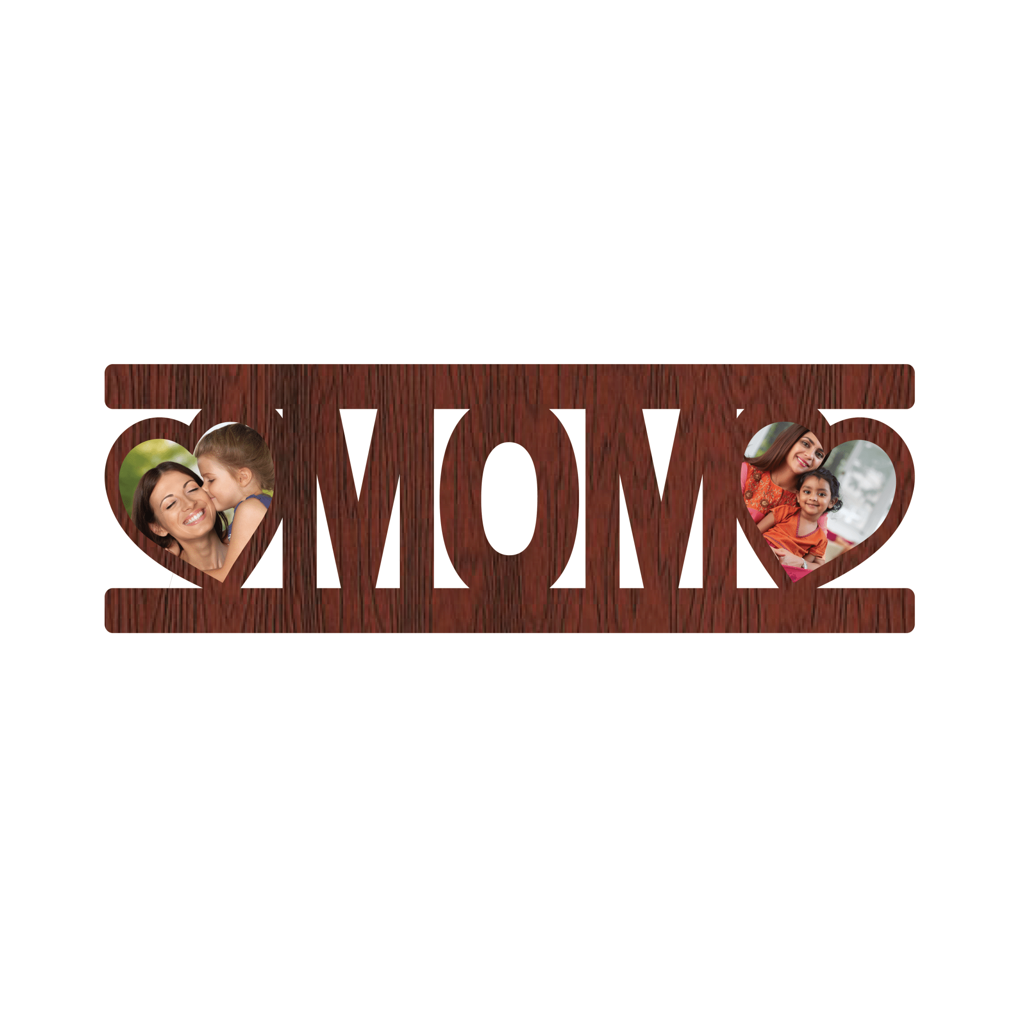 Customised Mom Wall Frame With 2 Photos - Next Print