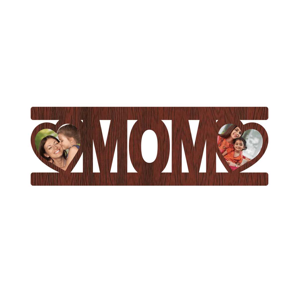 Customised Mom Wall Frame With 2 Photos - Next Print