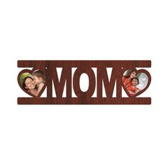 Customised Mom Wall Frame With 2 Photos - Next Print