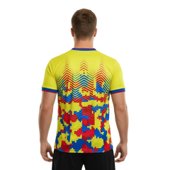 Customizable Athletic Jersey Textures Professional Football Shirt Templates