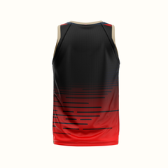 Customized RCB 2026 sleeveless sports jersey for cricket fans
