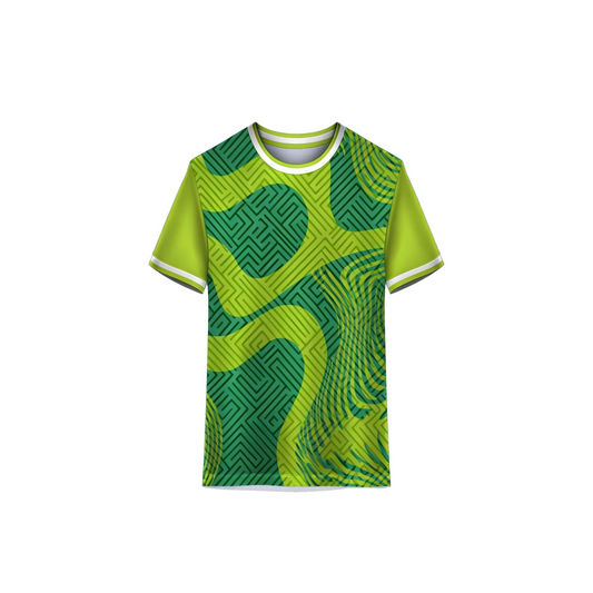 Dark Green and Light Green Custom Sports Jersey  for Team Uniforms