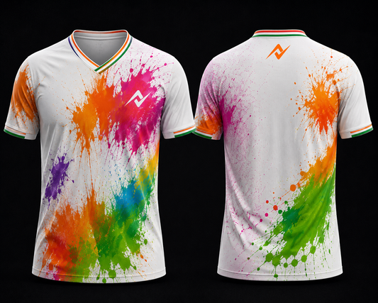 Dharti Ka Veer hero of the sacred soil graphic jersey