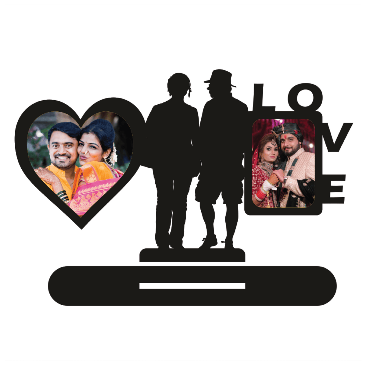 DOUBLE IMAGE LOVE STAND FRAME 56 - Next Print
