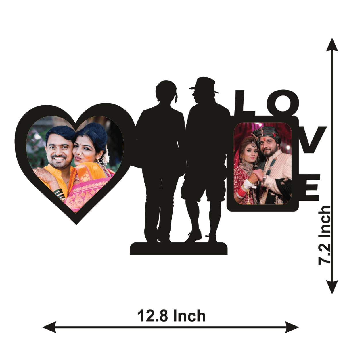 DOUBLE IMAGE LOVE STAND FRAME 56 - Next Print
