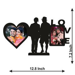 DOUBLE IMAGE LOVE STAND FRAME 56 - Next Print