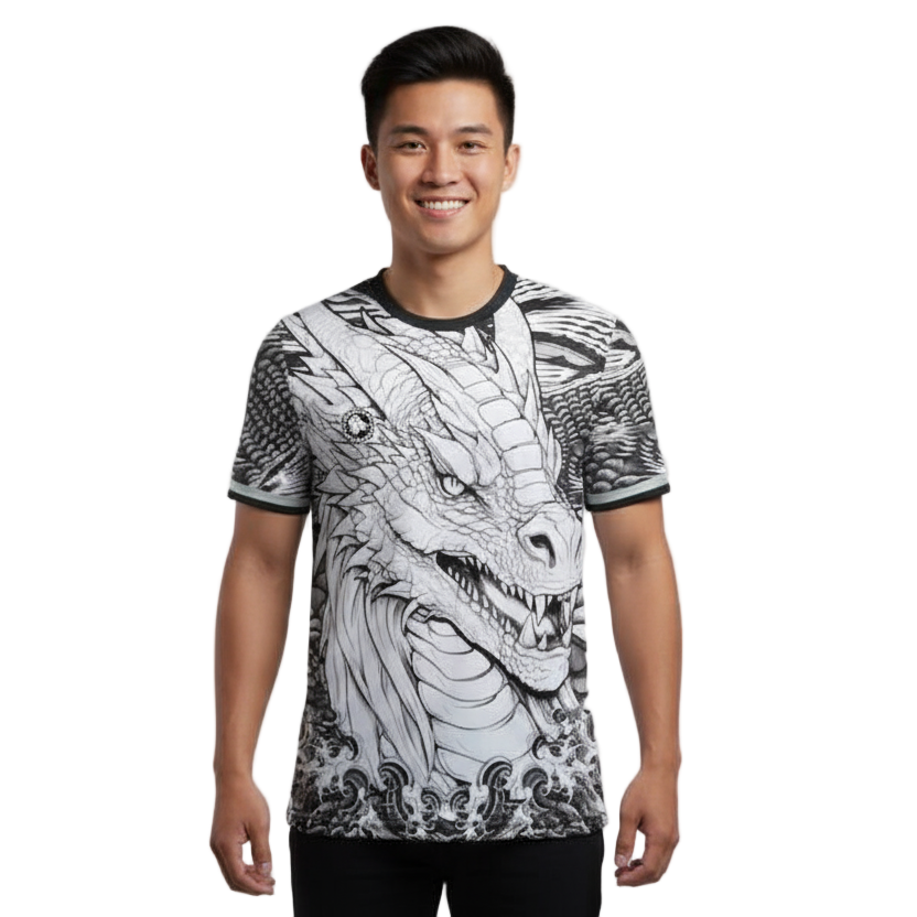 Next Print Dragon T-shirt Design Third Kit