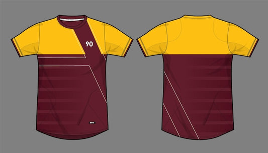 Next Print Dri fit Jersey Template Vector