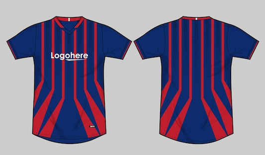 Next Print Dri fit Jersey Template Vector