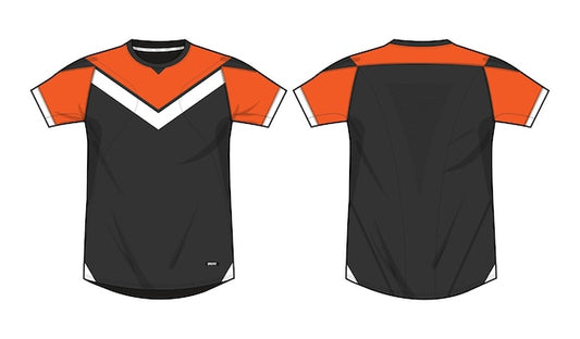 Next Print Dri fit jersey template vector