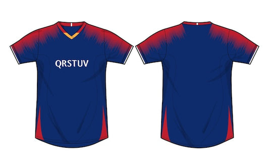 Next Print Dri fit Jersey Template Vector