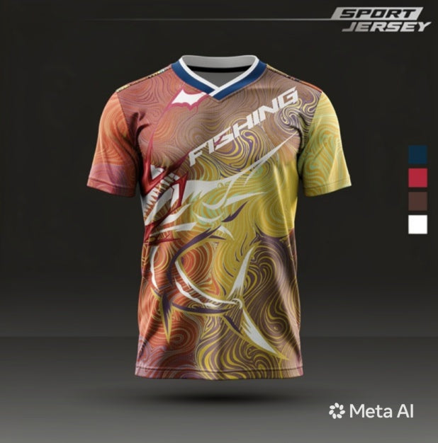 Outdoor fishing graphic T-shirt India
