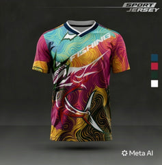 Premium fishing T-shirt for outdoor sports