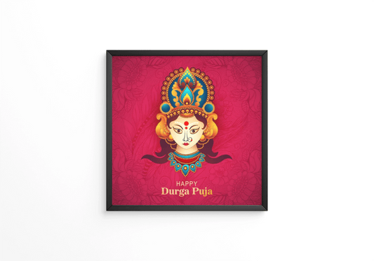 Durga pooja festival frame - Next Print
