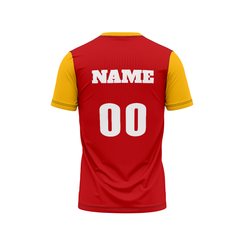 East Bengal FC Football Fan Jersey Back View Custom Name and Number Printing