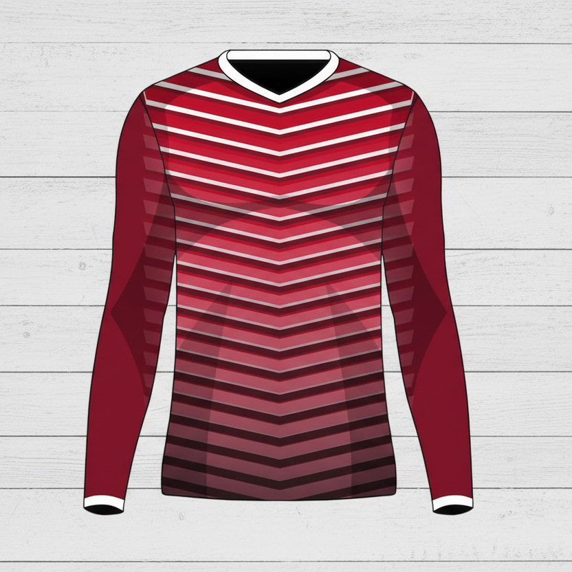 Next Print Custom Long Sleeve Jersey Design Template | Men’s Full Sleeve T-Shirt  | Sports Jersey |  –