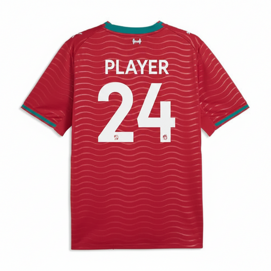 Custom England style football jersey with personalized name and number