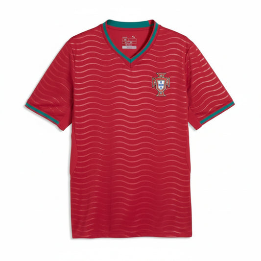 England inspired red football fan jersey front view
