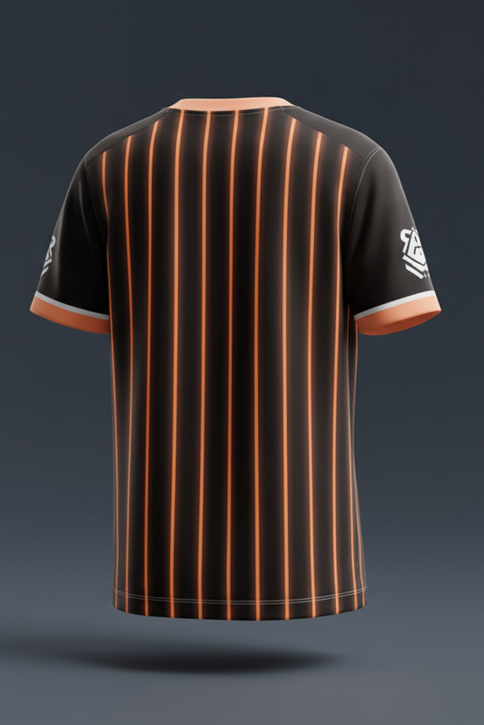 Next Print Caroon Printed Orange & Black Colour Jersey T-Shirt For Men/Women and Kids.