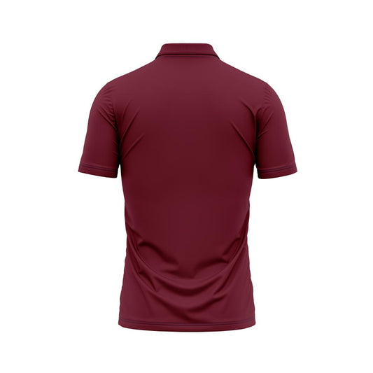 Next Print Customized Polo Neck Maroon Jersey Design 5