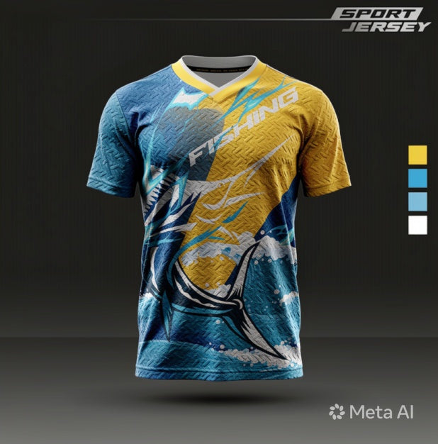 Premium fishing T-shirt for men