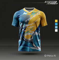 Premium fishing T-shirt for men