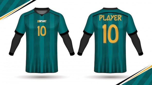 Football shirt template