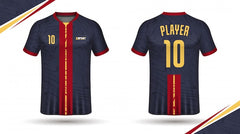 Football shirt template