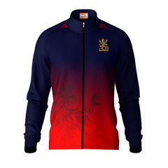 Next Print Customised Ipl Royal Challengers Bengaluru Printed  2025 Jersey Jacket