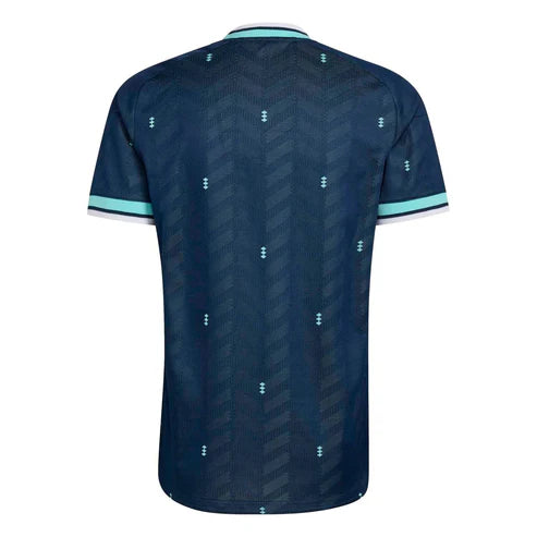 France 2026 blue football supporter jersey back side with premium sportswear design