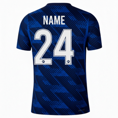 Custom France style football jersey with personalized name and number