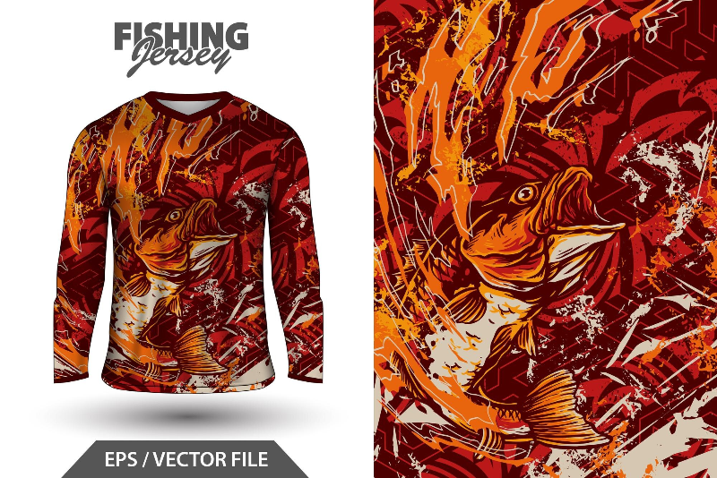 Next Print Fishing Jersey