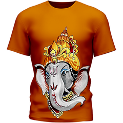 Custom Printed Ganesha T-Shirt