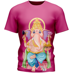 Customised Ganesha Printed T-Shirt With You Name and Number