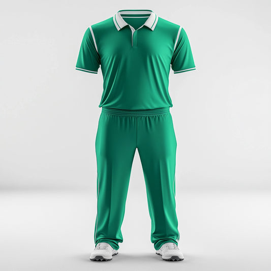 Next print Personalized Green Jersey Set with Track Pant | Cricket / Football Team Wear India