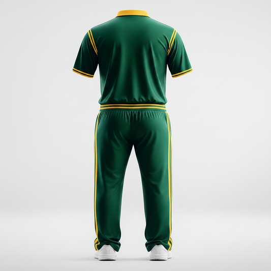 Next print Green Cricket Jersey & Track Pant Set – Custom Name & Number Printing