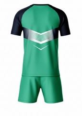 Green sports jersey with shorts custom name number India cricket football uniform NextPrint