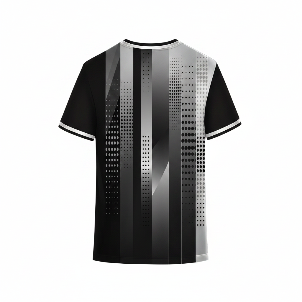 Next print Grey Black Abstract Sublimation Sports Jersey | Custom Team Wear – India